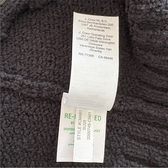 J. Crew Black Marina V- Neck Cardigan Sweater, Size XL, NWT - Picture 11 of 14